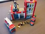 Lego brandweer 60004, Ensemble complet, Lego, Utilisé, Enlèvement ou Envoi