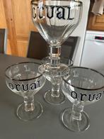 Orval-glas, Verzamelen, Glas en Drinkglazen, Ophalen of Verzenden, Zo goed als nieuw, Bierglas