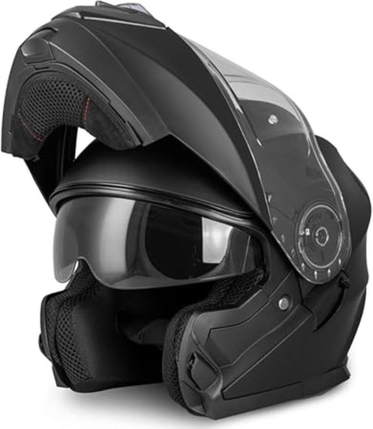 VINZ Santos Motorhelm met zonneklep SNELLE GRATIS VERZENDING, Motoren, Kleding | Motorhelmen, Dames, Heren, Integraalhelm, XS