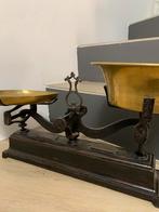 Oude gietijzeren koperen schaal, Antiek en Kunst, Ophalen