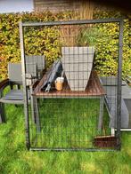 Tuinpoort, Jardin & Terrasse, Portes de jardin, Portail battant, Comme neuf, 100 à 150 cm, Fer