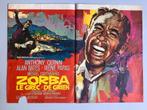 Zeldzame Filmposter "Zorba de Griek" door Ray, Enlèvement, Affiche, Utilisé, Film