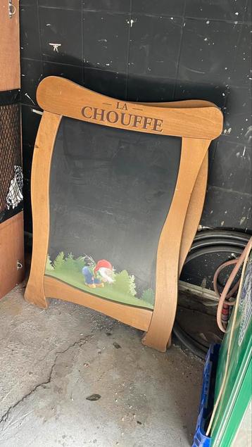 Stoepbord La Chouffe  beschikbaar voor biedingen