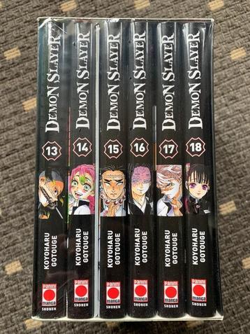 Manga Coffret Demon Slayer T13 à 18 Neuf 