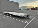 Lange autotrailer, 2 auto’s, verschillende quads, buggys…, Ophalen, Zo goed als nieuw