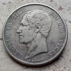5 FRANK LEOPOLD I 1853, Zilver, Ophalen of Verzenden, Losse munt, Zilver