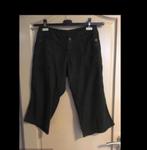 Zwarte driekwart broek., Vêtements | Femmes, Culottes & Pantalons, Comme neuf, Trois-quarts, Noir, Taille 38/40 (M)