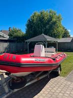 Motorboot Zodiac met vaste kiel, Watersport en Boten, Motorboten en Motorjachten, Ophalen, Gebruikt, 50 pk of meer, Snelvarend