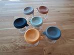 Beaba set van 6 glazen bewaarpotjes 250 ml, Enlèvement, Comme neuf, Autres types