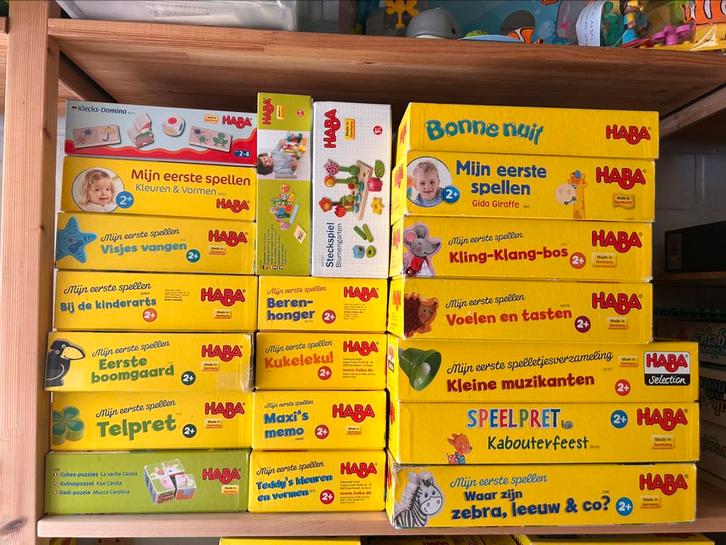Haba spelletjes vanaf 2 jaar, Kinderen en Baby's, Speelgoed | Educatief en Creatief, Gebruikt, Ophalen of Verzenden