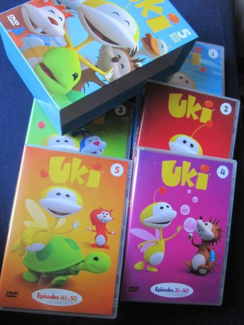Uki - 5 DVD Box (5 disc), Cd's en Dvd's, Dvd's | Tekenfilms en Animatie, Zo goed als nieuw, Europees, Tekenfilm, Boxset, Alle leeftijden