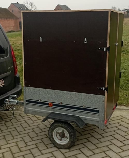 Aanhangwagen gesloten met opbervak, Auto diversen, Aanhangers en Bagagewagens, Nieuw, Ophalen