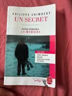 Un secret-Philippe Grimbert, Livres, Langue | Français, Comme neuf, Philippe grimbert, Enlèvement
