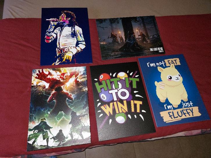 display borden, Huis en Inrichting, Woonaccessoires | Wanddecoraties, Zo goed als nieuw, Ophalen of Verzenden