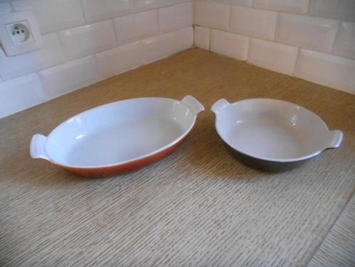 Le creuset- Cousances schotel (gietijzer braadpan), Huis en Inrichting, Keuken | Potten en Pannen, Gietijzer, Ophalen of Verzenden