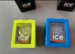 Ice-Watches blauwe en groene ZGAN, Blauw, Ophalen of Verzenden, Zo goed als nieuw