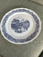 Arcopal bord blauw tafereel, Antiek en Kunst, Ophalen of Verzenden