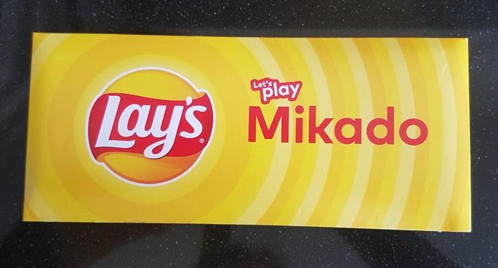 LAY`S - flippo Let`s Play Mikado, collectors item, NIEUW., Verzamelen, Flippo's, Overige typen, Adventure, Cheetos 24 Game, Chester Cheetos