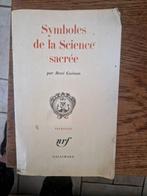 Symboles de la science sacree, Livres, Philosophie, Logique ou Philosophie des sciences, Utilisé, Enlèvement ou Envoi