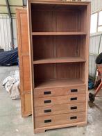 kast teak, Huis en Inrichting, Ophalen, Gebruikt, Teakhout, Met lade(s)