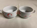 2 soeptassen Royco, Huis en Inrichting, Keuken | Servies, Ophalen, Keramiek, Zo goed als nieuw, Overige stijlen