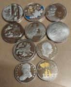 Penning Munten / 10 Munten / Plated Silver, Postzegels en Munten, Penningen en Medailles, Ophalen
