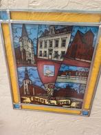 Glasraam met lood  heist-op- den- berg, Antiek en Kunst, Antiek | Glaswerk en Kristal, Ophalen