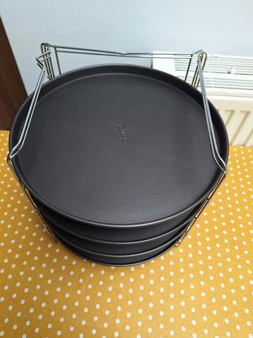 Set pizzas 4 platines 29 cm Zeker beschikbaar voor biedingen