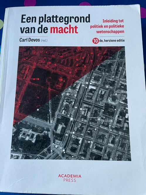 Carl Devos - Een plattegrond van de macht 2022, Boeken, Politiek en Maatschappij, Ophalen of Verzenden