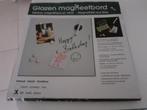 Wit glazen magneetbord, Ophalen, Nieuw, Magneetbord