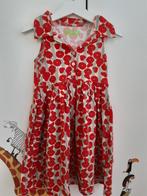 Prachtig kleedje Lily Balou maat 104 (print: klaprozen), Fille, Lily Balou, Utilisé, Robe ou Jupe