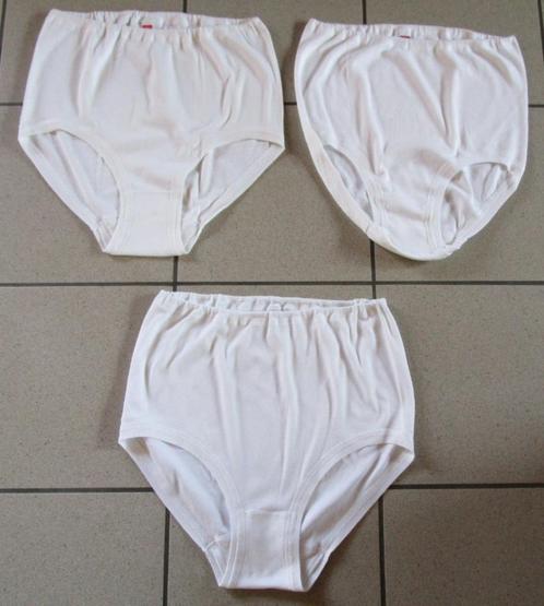Damesslip tailleslip merk Conta maat 52 - 3 stuks - OPRUIM, Kleding | Dames, Ondergoed en Lingerie, Slip, Wit, Ophalen of Verzenden