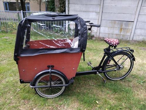 Bakfiets, Fietsen en Brommers, Fietsen | Bakfietsen, Gebruikt, Overige merken, 4 kinderen of meer, Huif, Ophalen