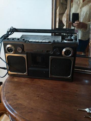 Radio cassette Panasonic, Enlèvement, Utilisé, Radio