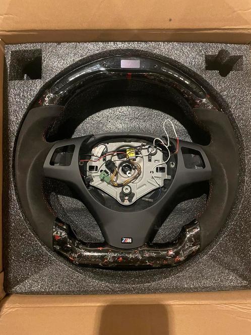 Bmw forged carbon led stuur, E81 E82 E87 E88 E90 E91 E92 E93, Auto-onderdelen, Besturing, BMW, Gebruikt, Ophalen of Verzenden