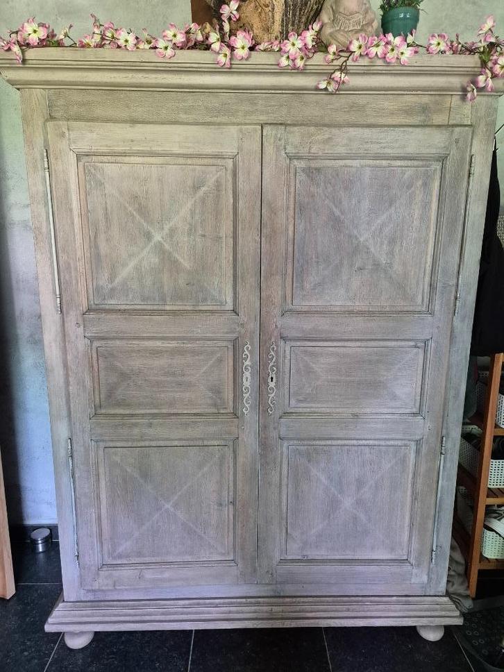 Hallkast kleerkast eik, Antiek en Kunst, Antiek | Meubels | Kasten, Ophalen