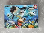 puzzel zeedieren, Kinderen en Baby's, Speelgoed | Kinderpuzzels, Ophalen of Verzenden, Meer dan 50 stukjes, Gebruikt