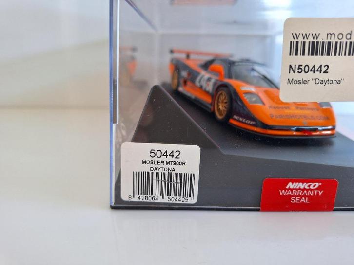 Ninco Mosler MT900R 50442 Nog Verzegeld, Kinderen en Baby's, Speelgoed | Racebanen, Nieuw, Racebaan, Opwindmechanisme, Overige merken