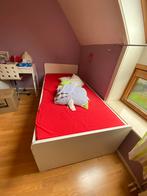 IKEA wit kinderbed, Kinderen en Baby's, Kinderkamer | Bedden, Lattenbodem, Zo goed als nieuw, 85 tot 100 cm, 180 cm of meer