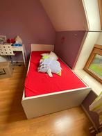 IKEA wit kinderbed, Lattenbodem, Zo goed als nieuw, 85 tot 100 cm, 180 cm of meer