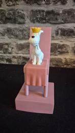 Milou roi au Congo Kuifje beeldje 15 cm serie Leblon no Pixi, Ophalen of Verzenden, Kuifje, Zo goed als nieuw, Beeldje of Figuurtje
