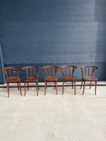 Set de 5 chaises de bistrot Thonet à vendre, Enlèvement