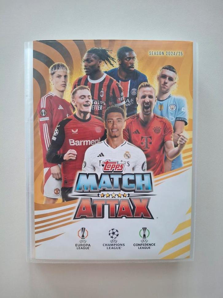 Match Attax 24-25 alle ploegen compleet + zie omschrijving, Hobby en Vrije tijd, Stickers en Plaatjes, Zo goed als nieuw, Ophalen of Verzenden