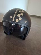 Motorhelm zwart/goud, XS, HJC, Tweedehands, Overige typen