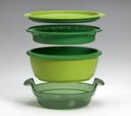 Tupperware microgourmet steamer, Huis en Inrichting, Keuken | Tupperware, Verzenden, Nieuw, Groen, Bak of Kom