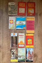 Vintage diverse SHELL wegenkaarten, Ophalen of Verzenden, Zo goed als nieuw