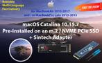 Catalina 10.15.7 Voor-Geïnstalleerde m.2 NVME SSD+Adapter, Computers en Software, Nieuw, MacOS, Verzenden