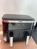 Airfryer DOMO - Double fry zone - 2x4 L (2850w), Electroménager, Enlèvement, Comme neuf, Friteuse à air, 1000 à 1499 grammes