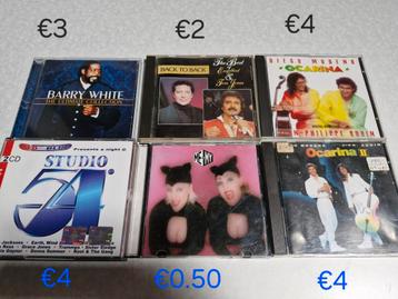 Verschillende cd's vanaf € 0.50