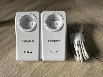 2x CPL PLC Devolo Proximus Belgacom etat impec, Enlèvement ou Envoi, Comme neuf
